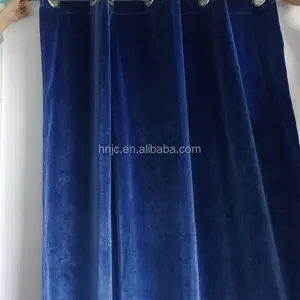 Background Pure polyester velvet drapes window curtains for upholstery