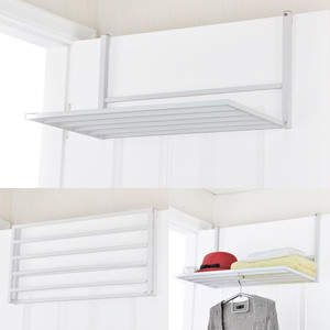 Colgador plegable para almacenamiento, accesorio con recubrimiento de arena blanca, superior 3 - Product Image 1