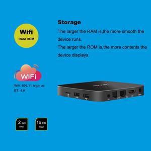 BQEEL — boîtier tv Tx5 Pro, Android 6.0, quad core, 2 go/16 go, H.265/4K, lecteur multimédia pour streaming, client <span class=keywords><strong>S905X</strong></span> - Product Image 3