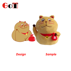 Japonais Personnage de Dessin Animé De Mode Coussin En Peluche Animaux En Peluche Chat Jouets - Product Image 2