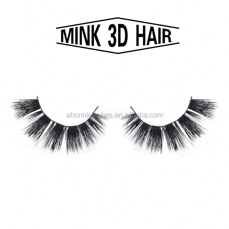 Effacer Invisible Bande 3d Cils 3d Vison Cils 100% Vison Fourrure Fait Faux Cils