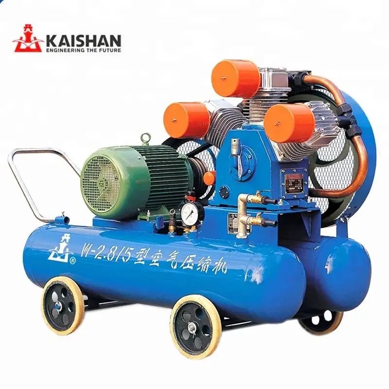 Kaishan 25hp diesel alternativo di estrazione mineraria pistone compressore d'aria per mining usato