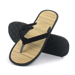 Großhandel Bambus flip flop sandalen für unisex, bambus hotel bad hausschuhe, bambus slipper schuhe