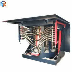 series inverter 550KWH 2T ferroalloy smelting intermediate frequency induction furnace