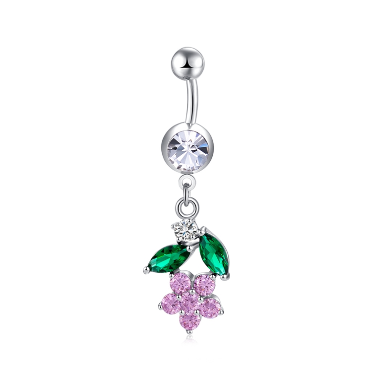 Vibrating Navel Piercing - Dangle Belly Rings for Women