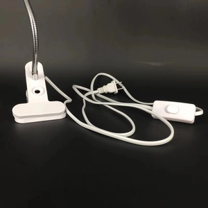 Direct Rechargeable E27 LED <strong>Light</strong> Clip Lamp <strong>Socket</strong> Adjustable Book Reading Night <strong>Light</strong> with EU Plug Screw Style Made ABS Plastic - Product Image 5