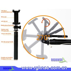 Suprême <span class=keywords><strong>mini</strong></span> 1 le plus court câble prenez pole all in one pliable selfie bâton - Product Image 2