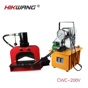 CWC-150V 200kn Mini Hydraulic Copper Busbar Cutting Machine For 150x10mm