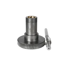 Kualitas Tinggi OEM Worm Gear dan Shaft untuk Mesin Berat