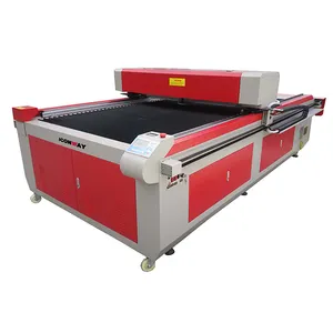 Heavy duty CO2 CNC hybrid laser cutting machine for wood plastic