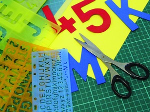 Plantillas de Alfabeto con Letras de 5mm sin Escala, Suministro de Taiwán, Gran Venta para Dibujo - Product Image 5