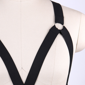 Jianhong mujeres <span class=keywords><strong>sexy</strong></span> ropa interior bondage arnés jaula sujetador danza sujetador elástico O0083 - Product Image 5
