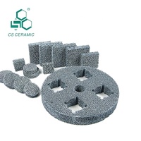 จีน SiC เซรามิคกรองโฟมพื้นผิวชิ้นส่วน reticulated โฟมกรอง