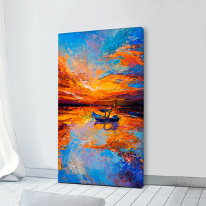 Dipinti a mano paesaggi marini barca a vela <span class=keywords><strong>arte</strong></span> pittura a olio a basso <span class=keywords><strong>prezzo</strong></span> che impreziosisce <span class=keywords><strong>arte</strong></span> della parete - Product Image 3