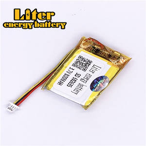 Connector 1,0-3 p 3,7 V 602635 800 mAh rechargeable LiPo battery solar Li ion polymer lithium battery with PCM - Product Image 3