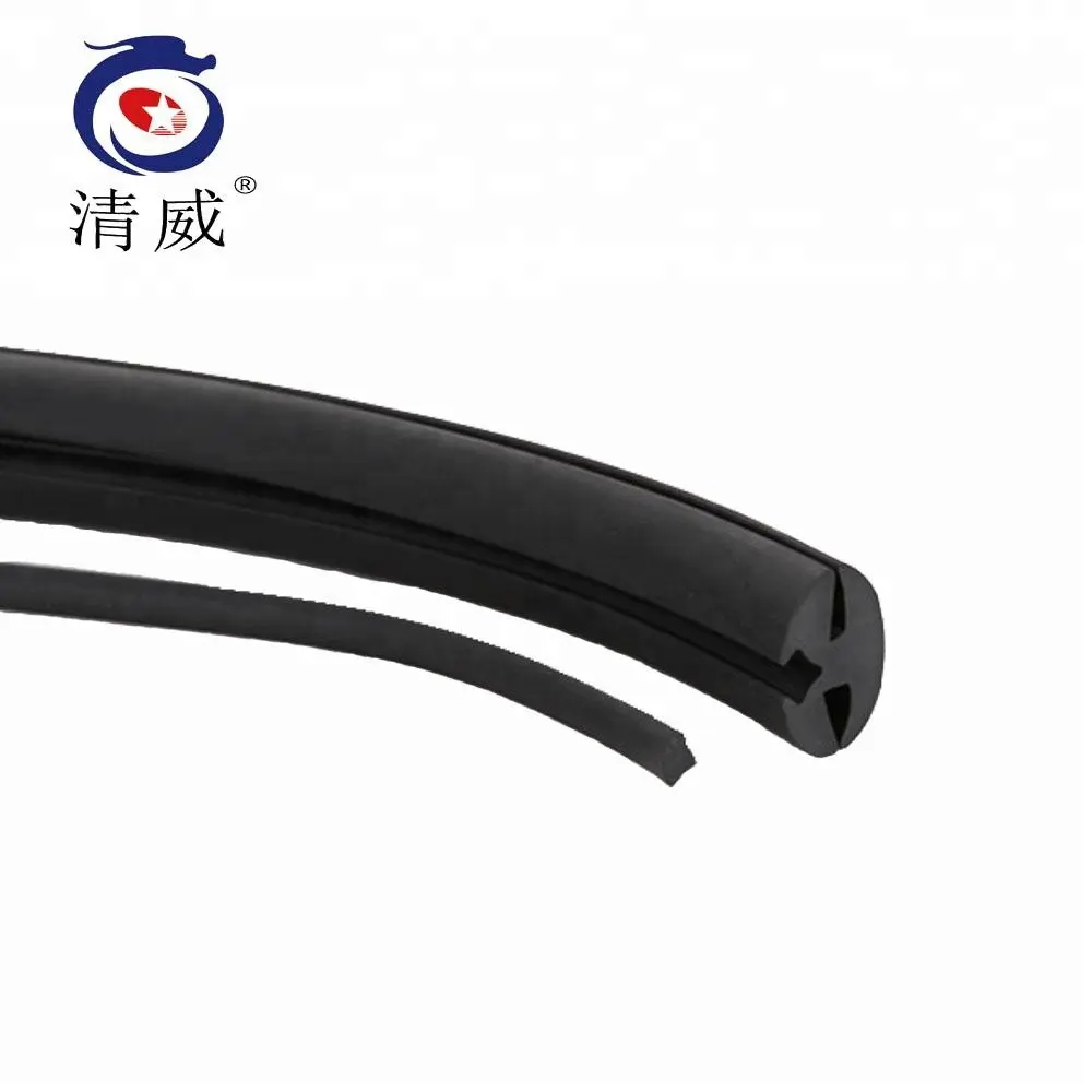 Custom automobile windshield window glass rubber seals