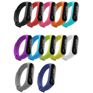 Pulsera inteligente de goma y silicona <span class=keywords><strong>para</strong></span> xiaomi Band 3 y <span class=keywords><strong>4</strong></span>, reloj inteligente Mi band - Product Image 5