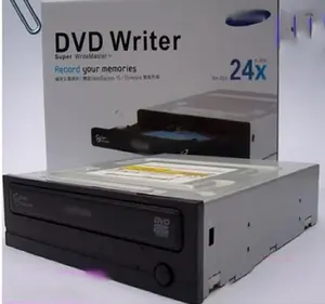 Grabador de DVD RW para escritorio, grabador de DVD SATA Serial 24x IDE