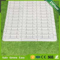 Revêtement de sol PP Portable de haute résistance, 50 m, Protection de plaques de sport