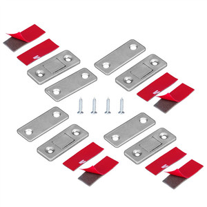Chiusura Magnetica per Porte Resistente, Magneti Sottili in Acciaio, Potenti Chiusure Magnetiche per Armadi e Porte Scorrevoli - Product Image 3