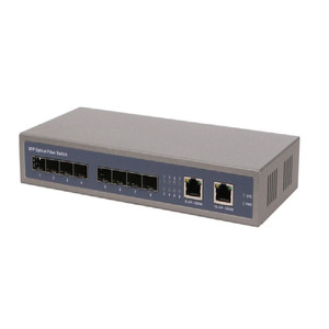 Tốt nhất 2 cổng 10/100/1000Mbps RJ45 8 cổng Gigabit SFP sợi quang Ethernet chuyển đổi - Product Image 1