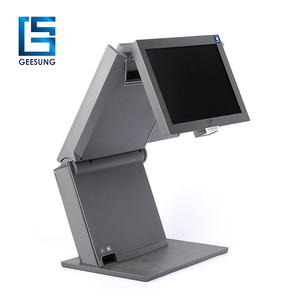 2023 thiết kế mới tất cả trong một khách sạn hệ thống POS 15 inch màn hình vuông + 12 trong khách hàng hiển thị - Product Image 4