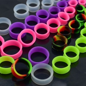 Manchettes d'oreille en Silicone souple, 3-25mm, 120 pièces, prise d'oreille à Double évasé, Tunnels - Product Image 6