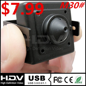 $7.99 30*30มิลลิเมตร30fps UVC <span class=keywords><strong>USB</strong></span> 2.0มินิอะนาล็อกกล้องสำหรับเอทีเอ็มและตู้กับ3.7มิลลิเมตรรูเข็มเลนส์ (HDV-USB030MPM30-P3.7) - Product Image 2