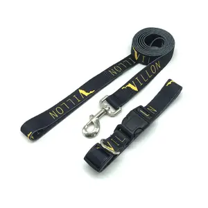 China best seller dog products collar and leash set/dog lead