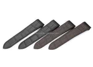 Brun Noir En Cuir Bracelet <span class=keywords><strong>Montre</strong></span> Bande Remplacer Pour Ca/niveau <span class=keywords><strong>Santos</strong></span> 100 - Product Image 5