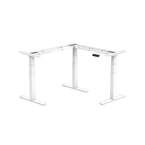 Ufficio A Forma di <span class=keywords><strong>L</strong></span> Elettrico Regolabile in <span class=keywords><strong>Altezza</strong></span> Sedersi A Stare in Piedi Tavolo D'angolo - Product Image 2