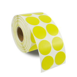 Rollo de Etiquetas Térmicas Redondas, Rollo de Etiquetas Personalizadas de 25mm, 30mm, 40mm, 50mm, Fabricación Directa de Fábrica - Product Image 4