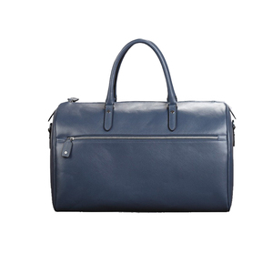 Tas Perjalanan Kulit Asli Pria, Tas Duffle Kustom Asli Italia Vintage Kualitas Tinggi Mewah