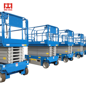 Venta caliente CE eléctrico Mini mecánico Manual plataforma hidráulica mesa elevadora de tijera 100kg 150kg 250kg 3M 5M 8M - Product Image 4