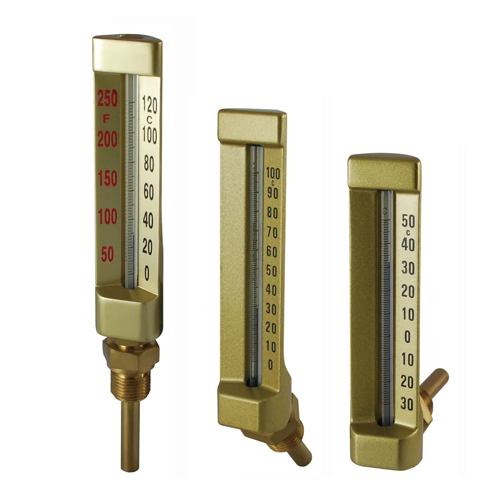 V-образный стеклянный термометр V-образный термометр
