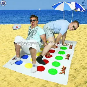 wholesale promotional twister beach towel game