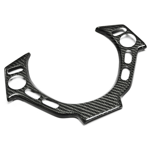 แผงสวิตช์พวงมาลัยคาร์บอนไฟเบอร์ป้องกันรังสียูวีสำหรับ GTR R35 พร้อมลายทอธรรมดา/ลายทวิล และผิวเคลือบด้าน/เงา - Product Image 1