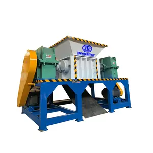 Nigeria low price shredder two shaft aluminum steel tin single metal scrap crushing Jintai