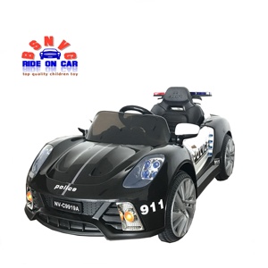 เด็กนั่งระยะไกลบนรถตำรวจ<span class=keywords><strong>รถ</strong></span> - Product Image 1
