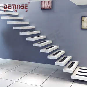 Prefabrik merdiven küçük evler için/ahşap merdiven