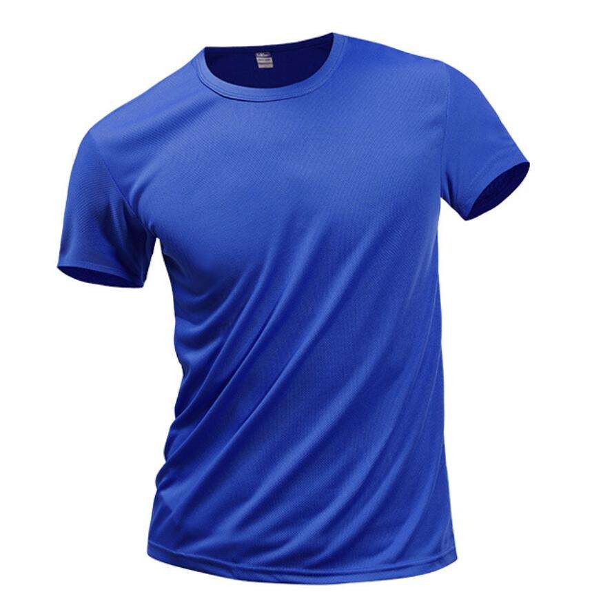 Cuello Redondo Camisetas Poliester Al Por Mayor Camiseta De Cuello