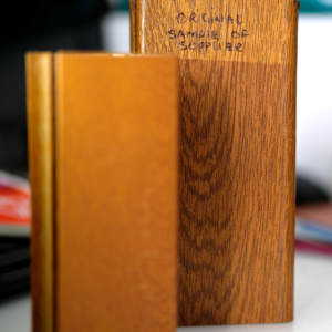 Pintura en Polvo para Ventanas y Puertas de <span class=keywords><strong>Aluminio</strong></span> con Acabado de Efecto Madera, Textura de Grano de Madera 3D, Transferencia al Vacío por Calor, Venta al Por Mayor - Product Image 4