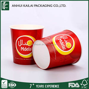 Bán Buôn Đồng Bằng Gà Rán Xô, Bỏng Ngô Xô Giấy Container Giấy Bỏng Ngô Cốc Gà - Product Image 6