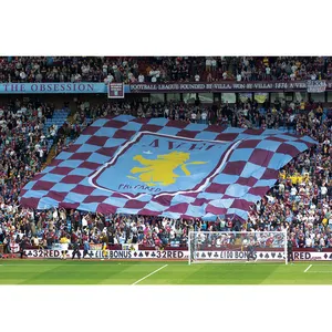 Price Printing Giant Banner Custom Sports Ground Crowd Tifo Flag Printing