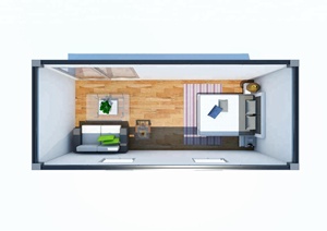 Pas cher plain pied maison de conteneur autonome au tamil nadu - Product Image 6