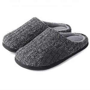 Buona di Cachemire degli uomini di Gomma Piuma di Memoria di Cotone Lavorato <span class=keywords><strong>A</strong></span> <span class=keywords><strong>Maglia</strong></span> Autunno Inverno Tessuto Pantofola - Product Image 1