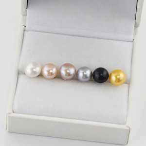 Feimefeirun — ensemble de <span class=keywords><strong>bijoux</strong></span> de perles, 8-9mm, boutons 3A couleurs mixtes, dernière collection de <span class=keywords><strong>bijoux</strong></span>, en argent 925 - Product Image 4