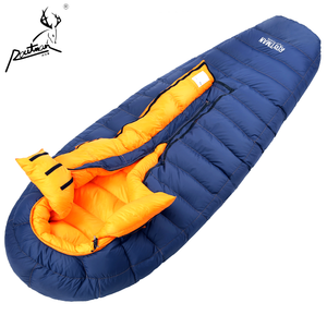 Saco <span class=keywords><strong>de</strong></span> <span class=keywords><strong>Dormir</strong></span> Tipo Momia RS-400 <span class=keywords><strong>de</strong></span> Nailon <span class=keywords><strong>de</strong></span> <span class=keywords><strong>Alta</strong></span> Calidad con Plumón <span class=keywords><strong>de</strong></span> Ganso <span class=keywords><strong>de</strong></span> 800 <span class=keywords><strong>de</strong></span> Poder <span class=keywords><strong>de</strong></span> Relleno para Clima Extremadamente Frío -10°C - Product Image 4