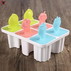 Frozen Ice Mould Cream Block Molds Icy Pole Jelly Pop Popsicle Box