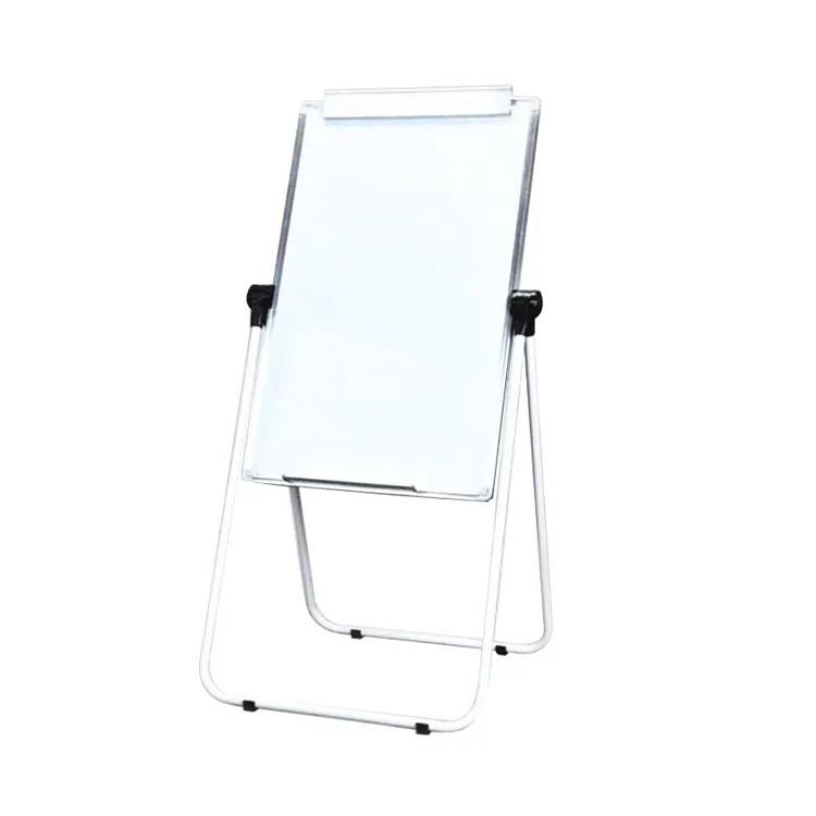 U-Stand Whiteboard Flip chart Staffelei Tisch Magnetisches doppelseitiges Flip chart Whiteboard mit schwarzem Aluminium-Splitter rahmen